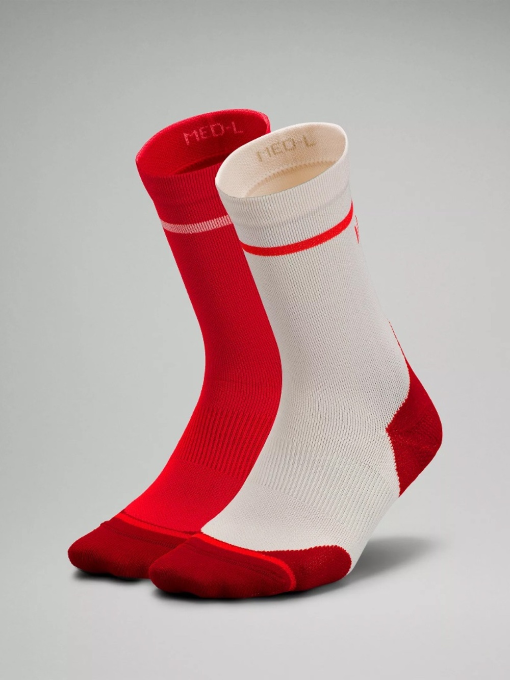 Lululemon - NWOT - Team Canada 🇨🇦 - Power Stride Crew Socks - 2 Pack - Size M